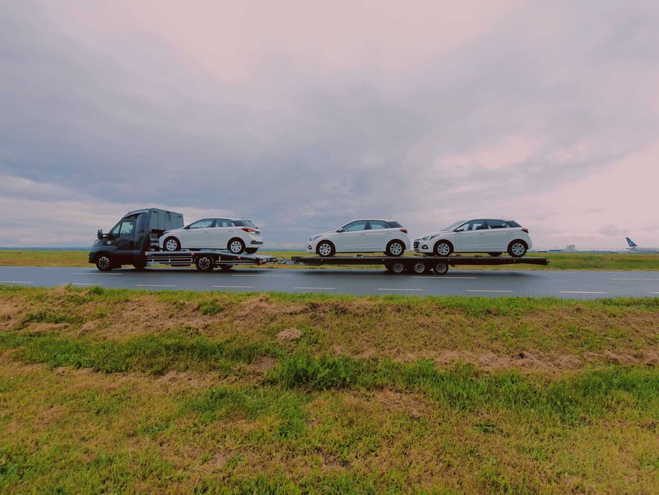 Transport samochodów po Polsce. Laweta z Niemiec, Belgii, Holandii