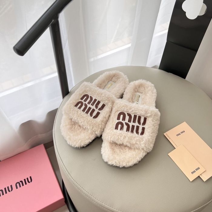 Wyprzedaż!Klapki Miu Miu! Futrzane,dwa kolory!Premium jakość! 40 Ręki!