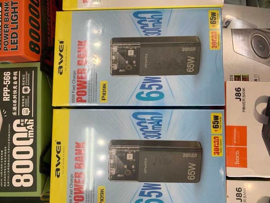 Повербанк 60000 mAh 100 Вт для ноутбука планшета швидка заряда 100 ват