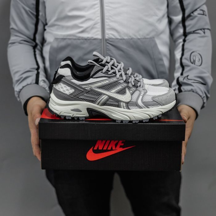 Кросівки Nike V2K Runtekk Beige/Grey premium | Кроссовки Найк чоловічі