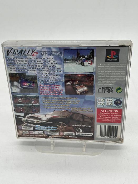 gra v-rally 2 v rally 2 sony playstation (psx)