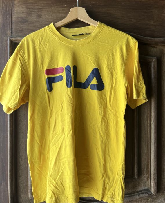 T-shirt FILA amarela