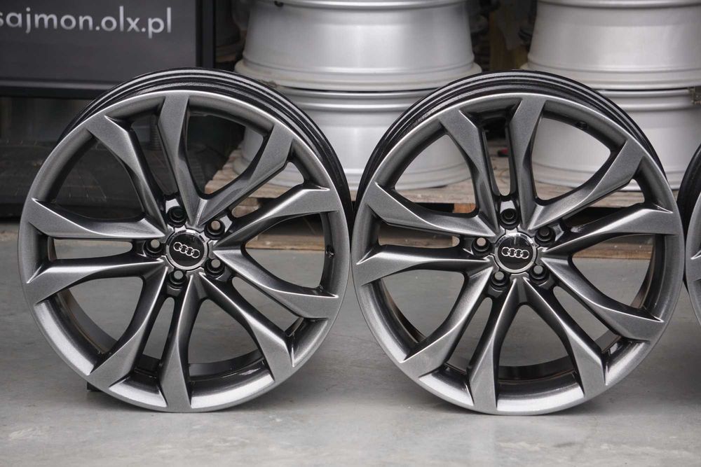 Alufelgi oryginał Audi 5x112 9Jx20 et45 cb57,1mm grafitowy polysk