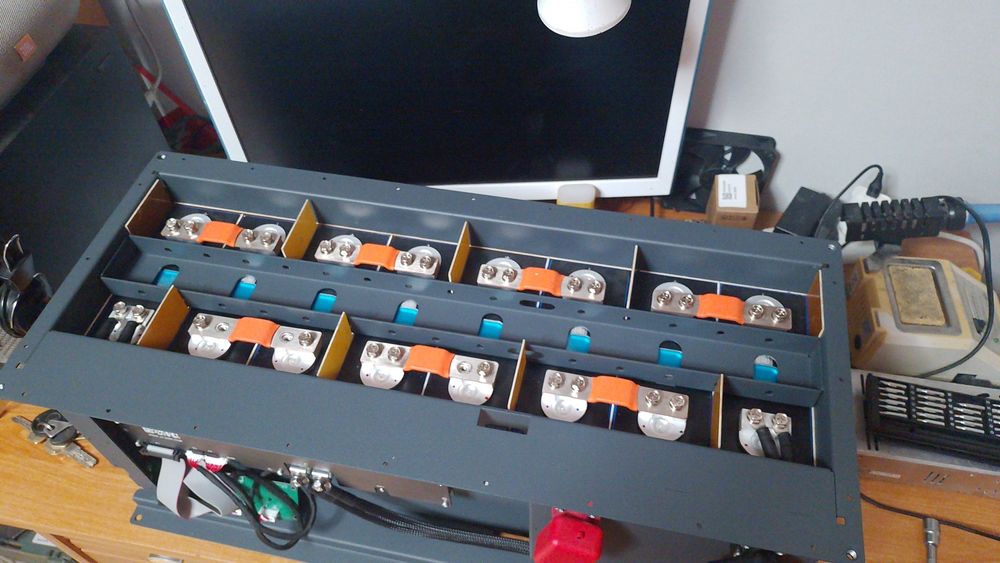 Корпус для батарей lifepo 8S 16S