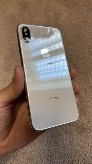 Корпус Apple Iphone X Silver