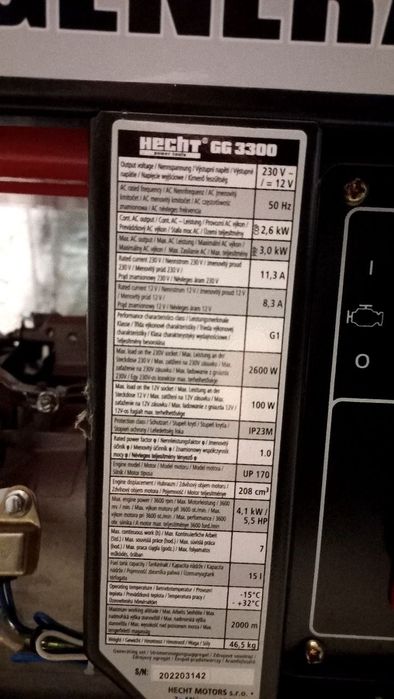 Генератор майже не користувались Чехія