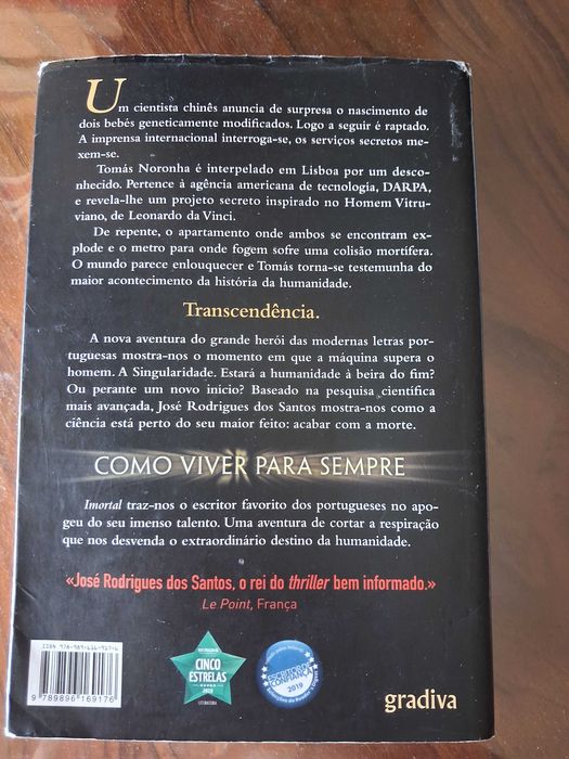 Imortal de José Rodrigues das Santos