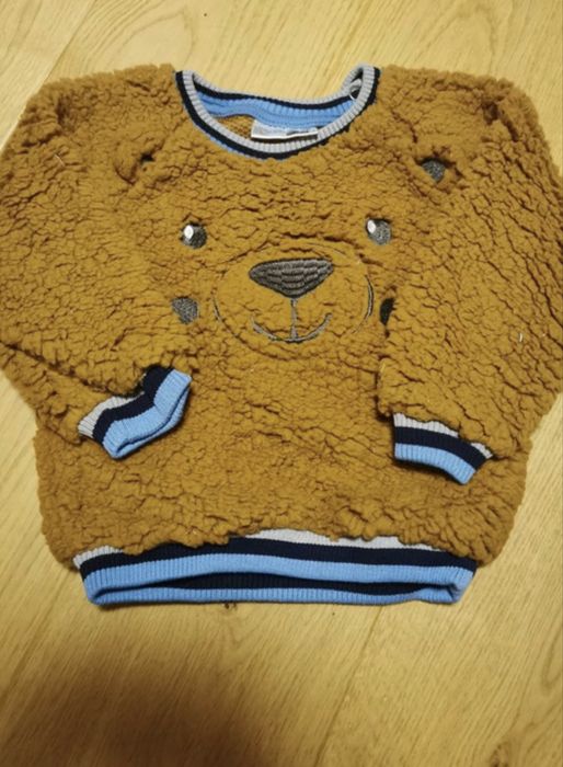 Nowa ciepła bluza dziecięca r. 86