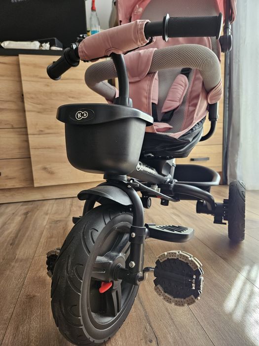 Rowerek trójkołowy kinderkraft różowy