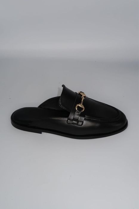 Mule classico couro, qualidade premium