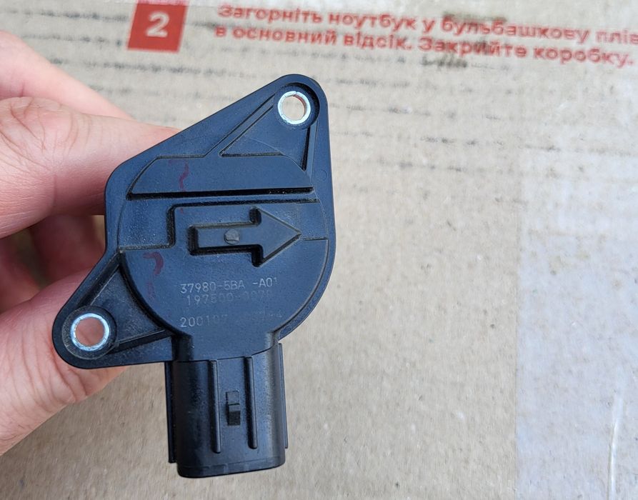 Датчик массового расхода воздуха ДМРВ Honda 1.5t 37980-5BA-A01