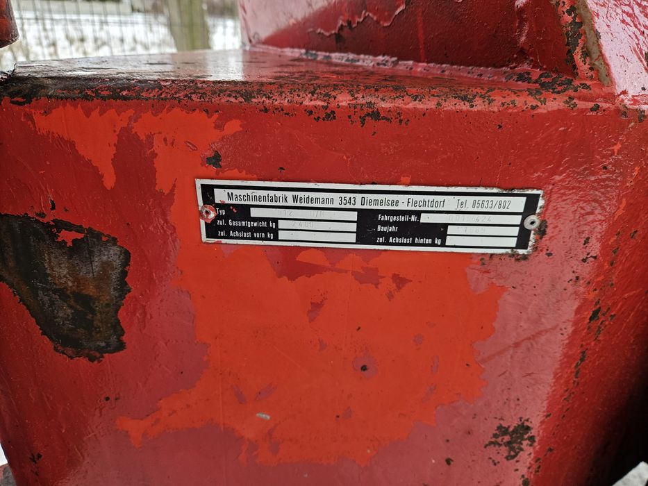 Weidemann 912 D/M 3 cylindrowa 90cm JAK Schaffer bobcat