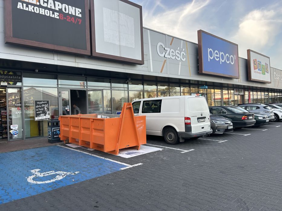 Wynajem kontenerów, wywóz gruzu i odpadów