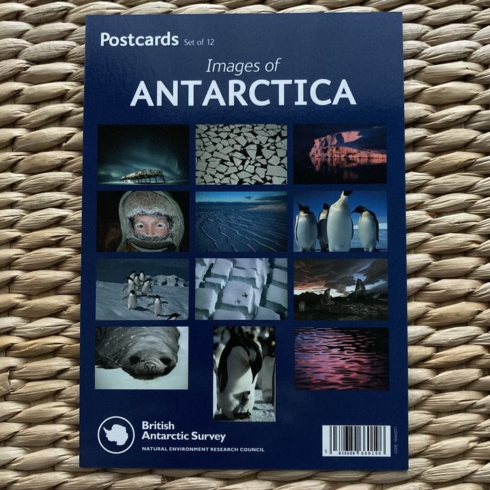 Coleção 12 postais Antárctica