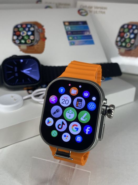 Андроид Часы на 32GB с симкой Google Wifi GPS большая батарея 2000 мАч