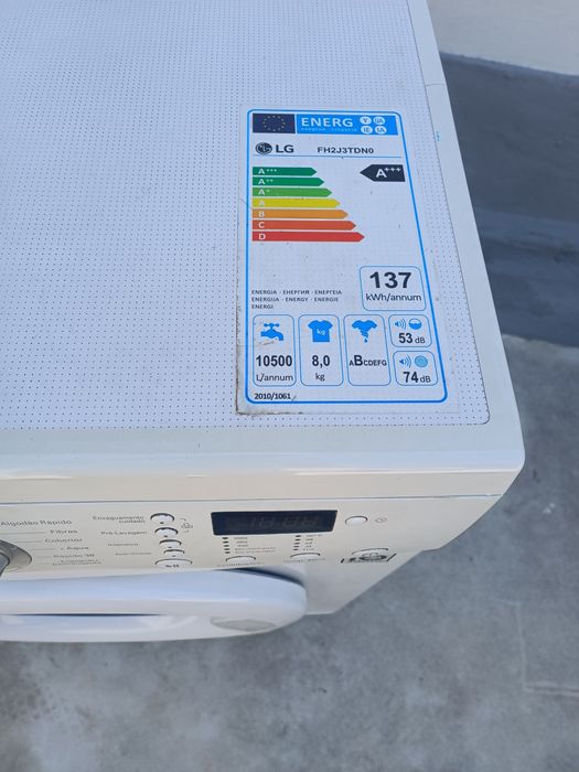 Máquina de lavar roupa LG