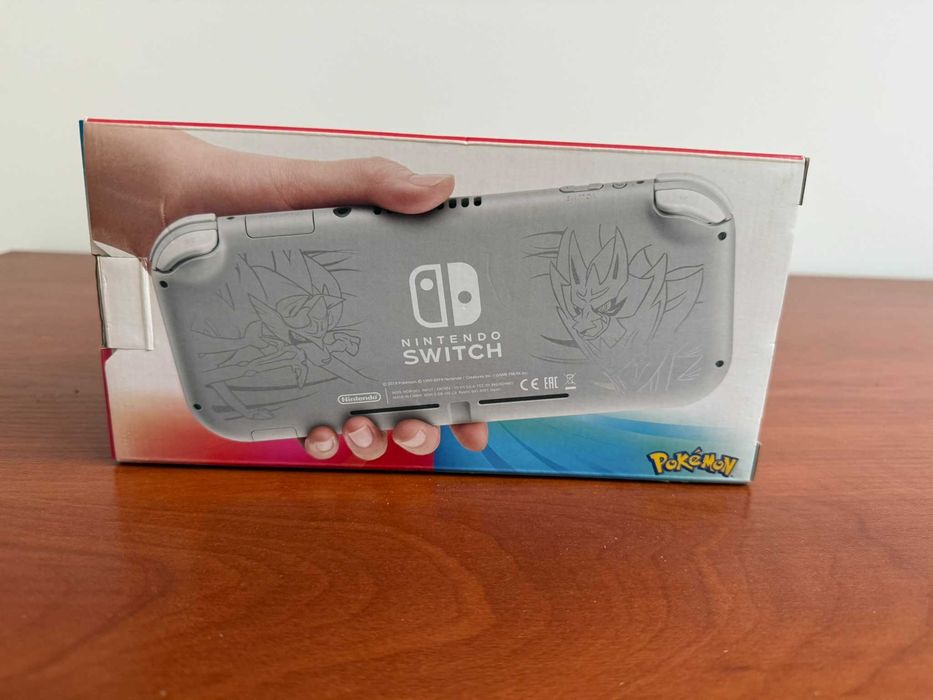 Nintendo Switch Lite Zacian & Zamazenta - jak "nowa"