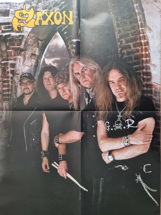 Metal Hammer 8/2009 - Vader, Plakaty: Saxon i Riverside