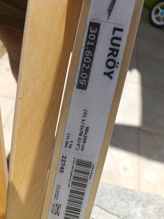 Estrados dobráveis ikea