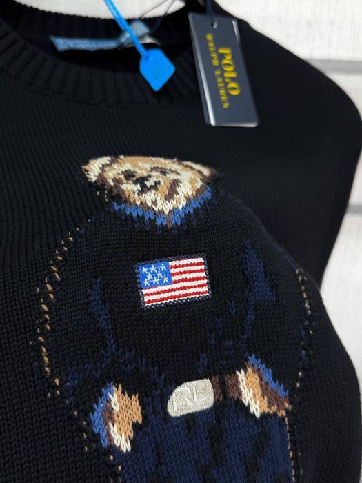 Светр Polo Ralph Lauren чорний чоловічий светр поло ральф лаурен