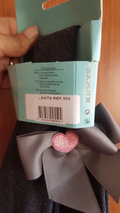 Collants menina 0-2 anos
