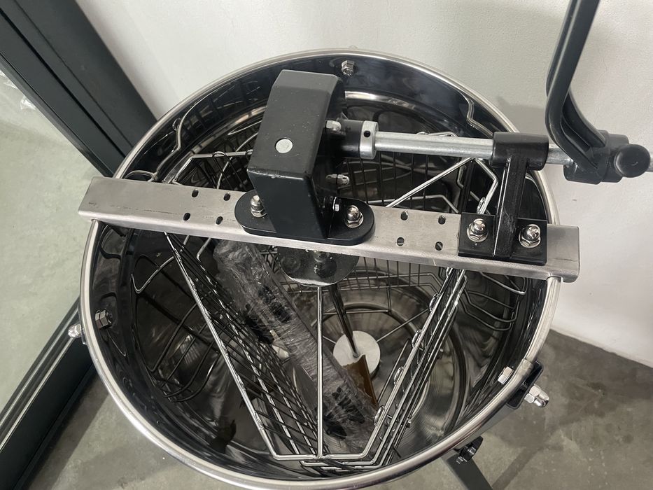 Extrator de mel manual 3 cestas em inox