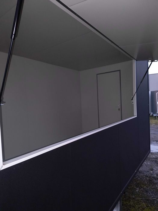 -PRZYCZEPA gastronomiczna - 4x2m - NOWA - 1350 kg - dostępna na PLACU-