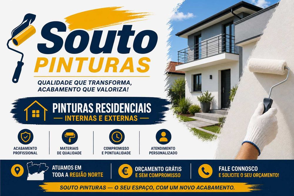 Serviço de pintura interna e externa