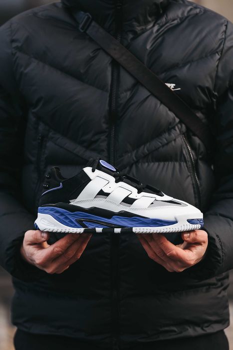 Кросівки Adidas Niteball White/Purple premium