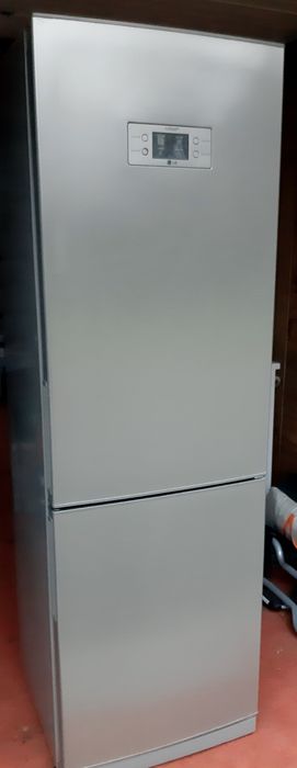 Lodówko Zamrażarka LG NoFrost Inox 190cm Wysoka 100% Sprawna Zadbana