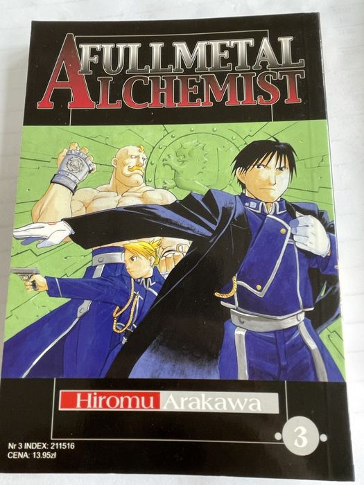 3 mangi fullmetal alchemist