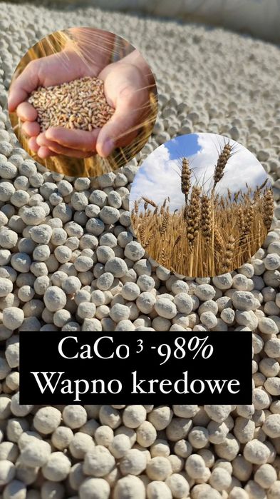 Wapno granulowane, Kreda, Czarna Kreda,Wapno MAGNEZOWE