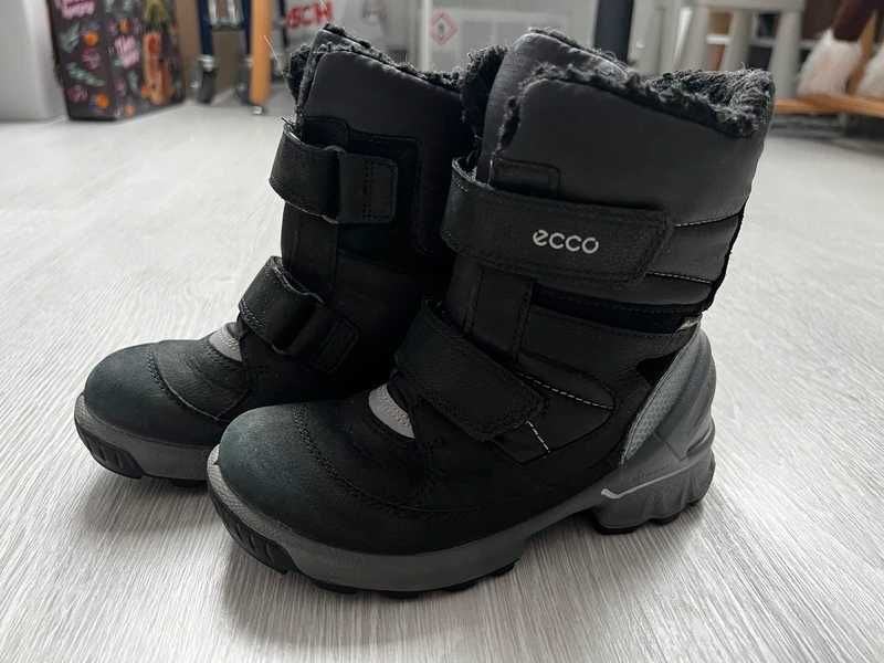 Buty zimowe śniegowce kozaki Ecco Biom Hike Infant, r. 29