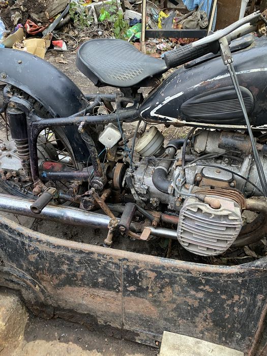 Мотоцикл Днепр МТ 9, К 650, 1971 год