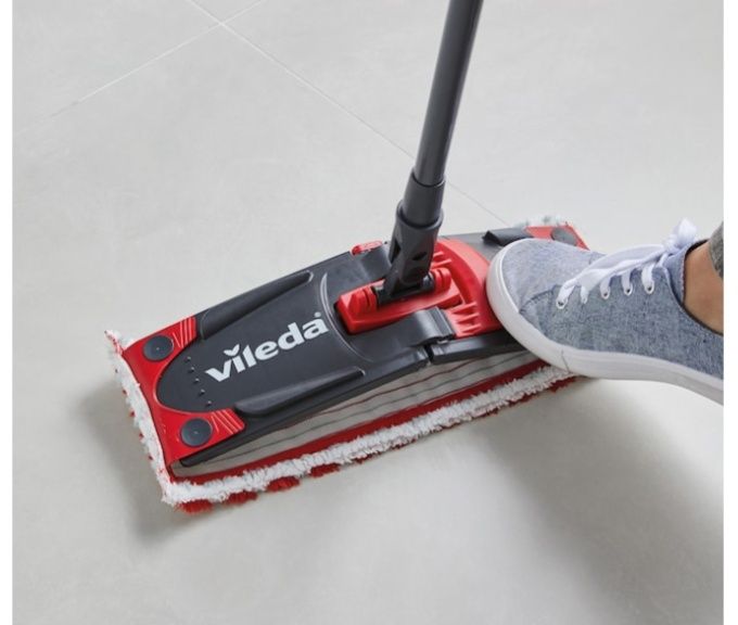 Швабра з відром та віджимом Vileda Ultra Max Якість Зручність Чистота
