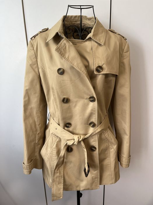 Класичний двобортний тренч плащ Jaeger / Marks & Spencer розмір UK 16 (XL)