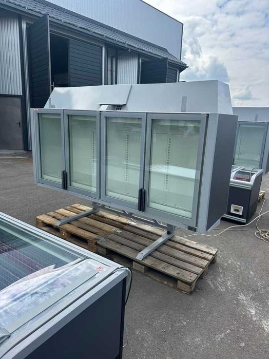 Морозильні ларі бонети камери AHT Miami 250 Подвійний LED Темносірий