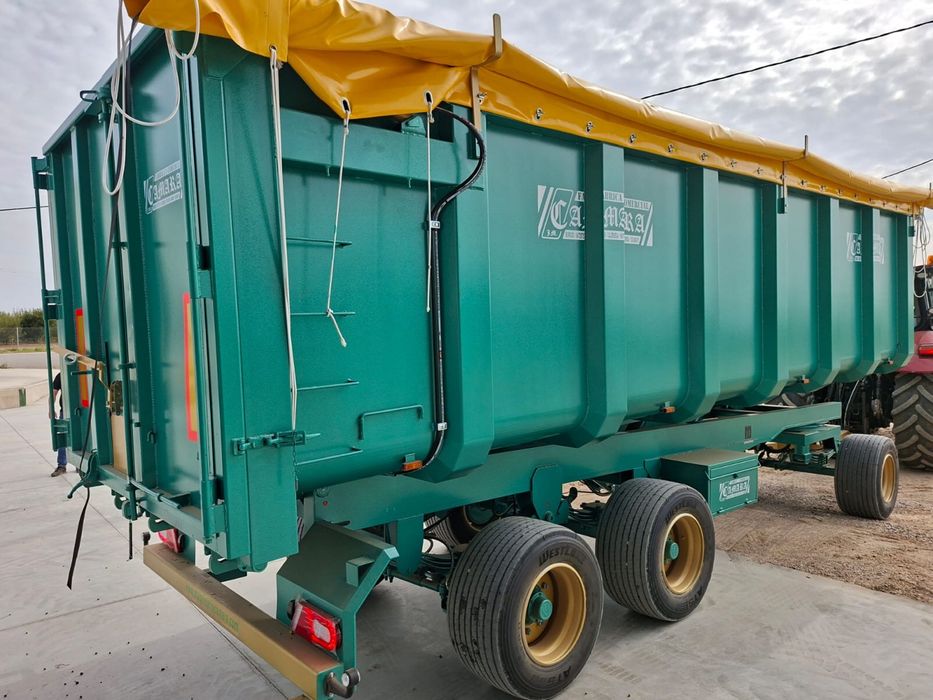 Przyczepa skorupowa 28 ton Camara