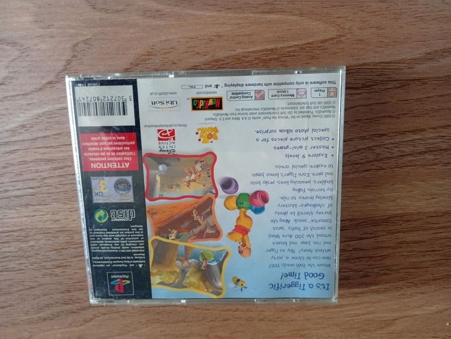 Disney Tiggers Honey Hunt PS1 Completo