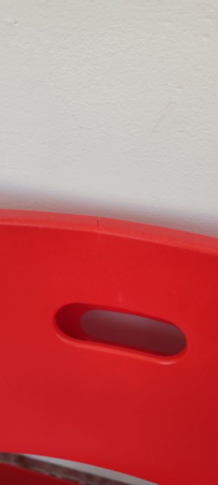 4 Cadeiras vermelhas IKEA