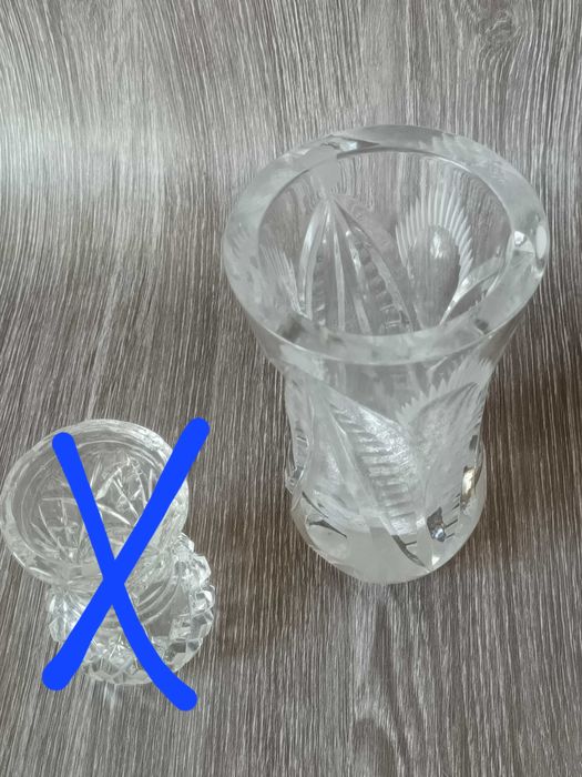 Хрусталь из прошлого ваза 14 см