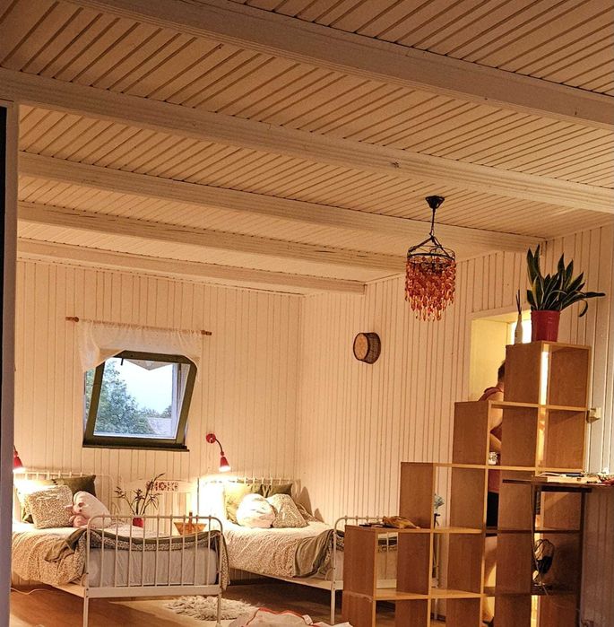 Domek letniskowy, całoroczny. Czereśniowy domek w Borach Tucholskich.