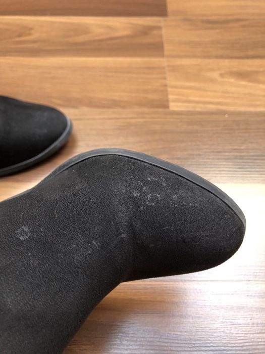 Botki zamszowe czarne Pull&Bear rozmiar 37