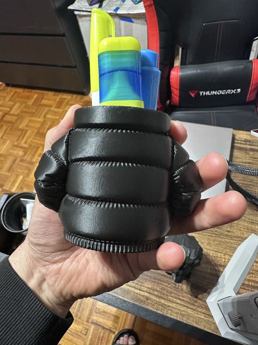 Suporte personalizado porta canetas para escritorio