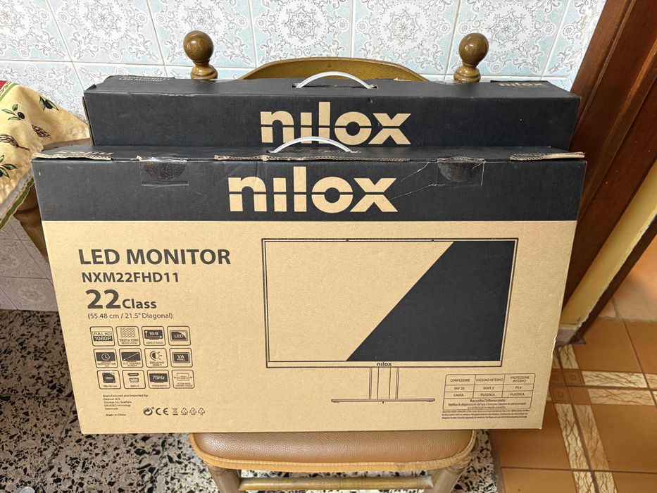 Monitor Nilox LED VA 22' 1080p Full HD (2 Unidades)