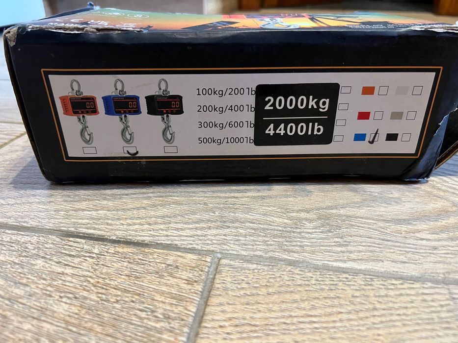Вага 0.5т, 1т, 2т, 3т, 5т Кранова вага на гак вага для маніпулятора