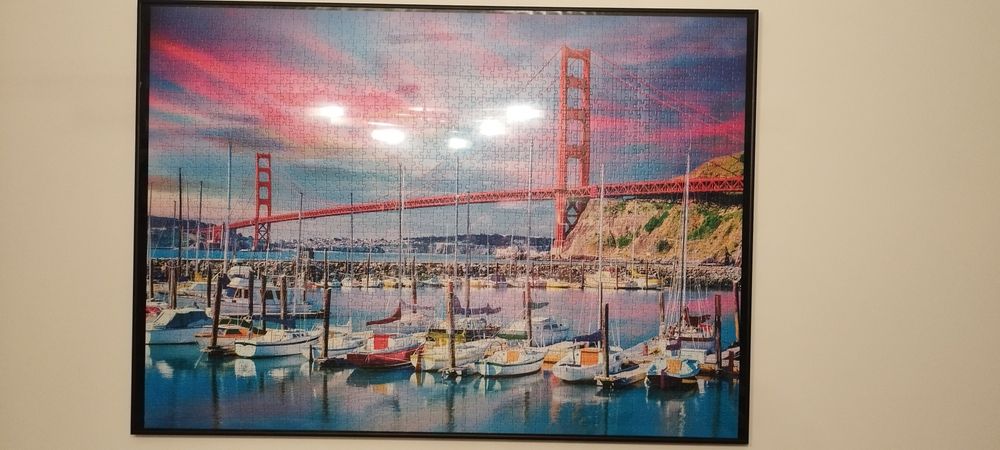 Puzzle w ramce 2000