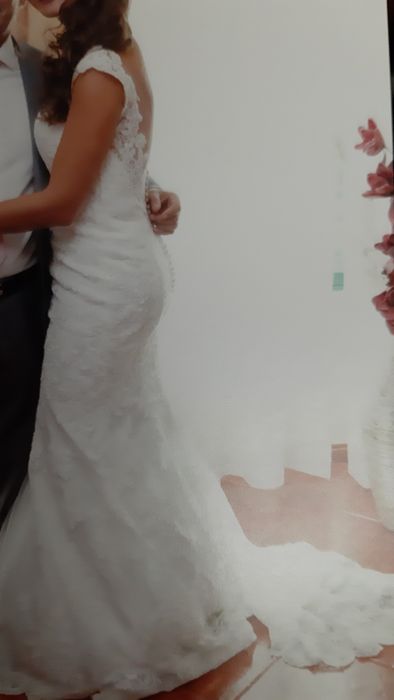 Vestido noiva com saiote