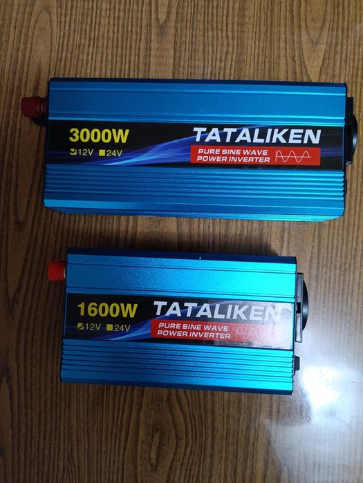 Инвертор 12в на 220в ,  3000W чистая синусоида , подробности в о