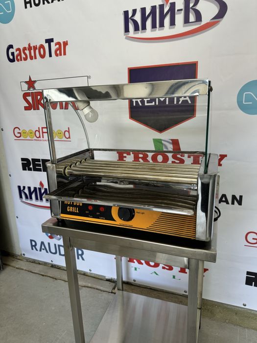 Гриль Роликовий Для Сосисок-Ковбасок На 5 Роликів!!